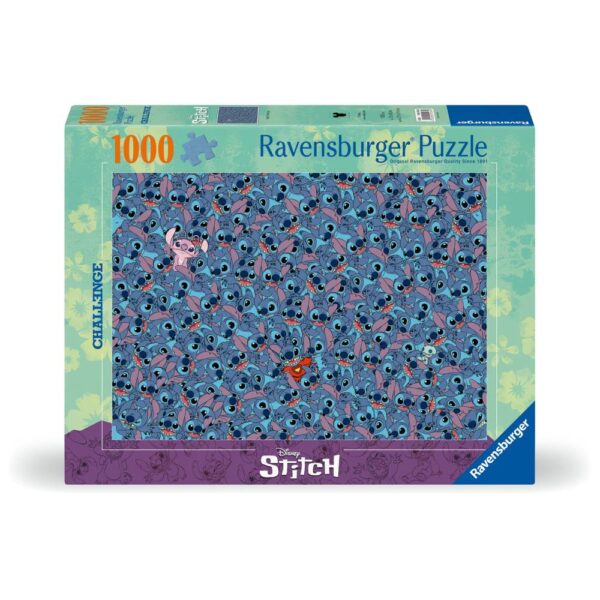 Ravensburger - Puzzle provocare Disney Stitch 1000 piese - RVSPA01265