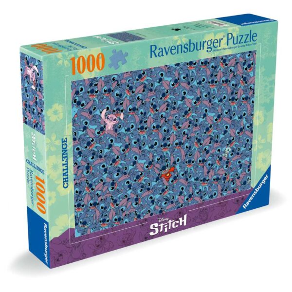 Ravensburger - Puzzle provocare Disney Stitch 1000 piese - RVSPA01265