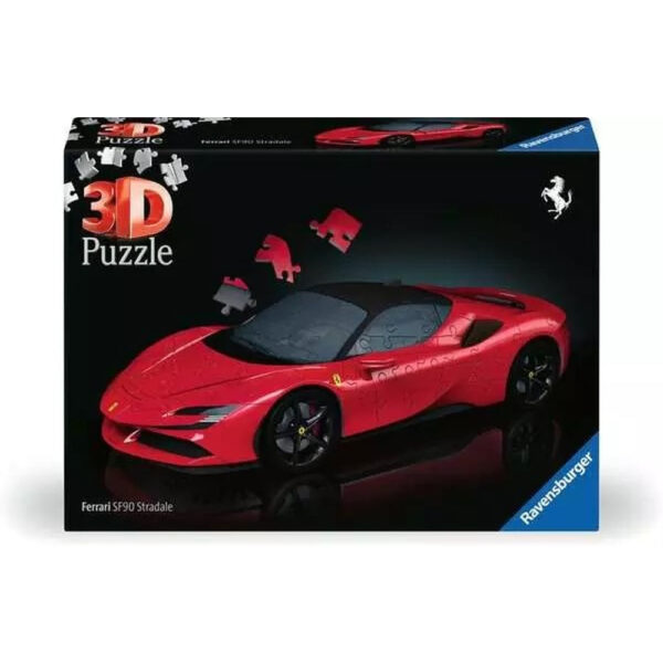 4005556115761_1 Ravensburger - Puzzle 3D Ferrari SF 90 108 piese - RVS3D11576