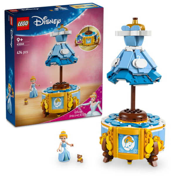 LEGO Disney - Rochia Cenusaresei 43266, 474 piese