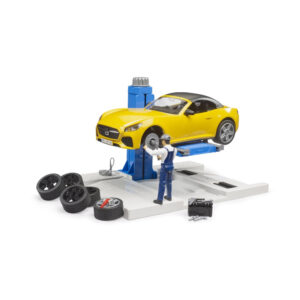 Bruder Service auto cu decapotabila sport - BR62112