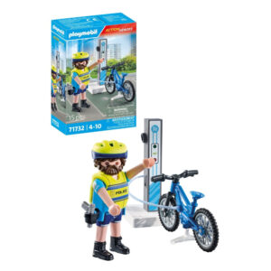 Playmobil - Politist cu bicicleta - PM71732