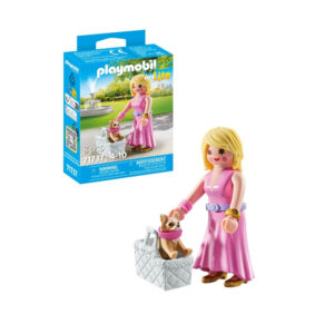 Playmobil - Figurina trendy cu animalut de colectie caine Chihuahua - PM71737