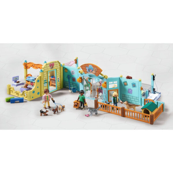Playmobil - Centru de ingrijire pentru catelusi - PM71743