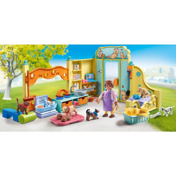 Playmobil - Centru de ingrijire pentru catelusi - PM71743