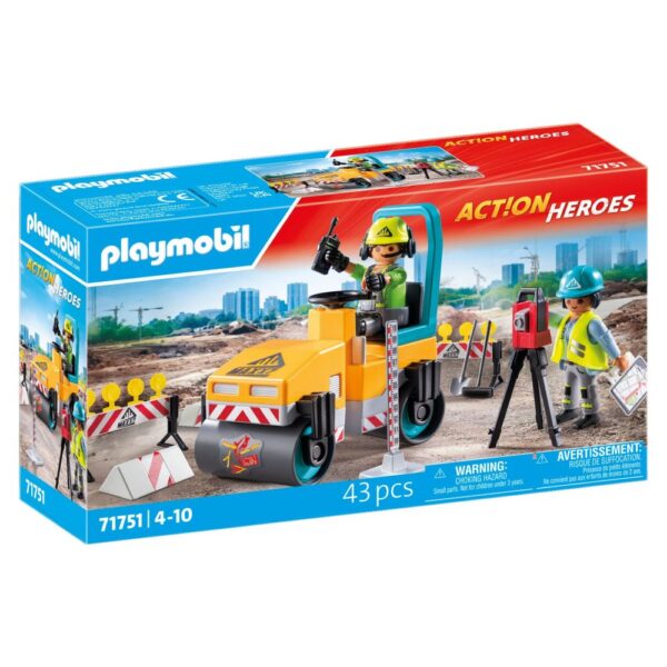 Playmobil - Compactor asfalt Playmobil - PM71751