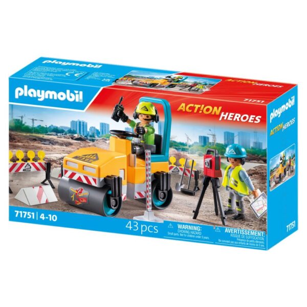 Playmobil - Compactor asfalt Playmobil - PM71751