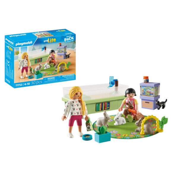 Playmobil - Set starter Familie de iepurasi - PM71753