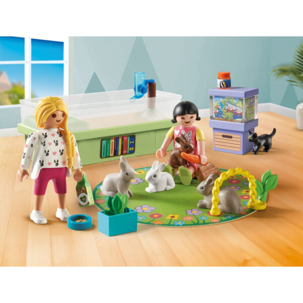 Playmobil - Set starter Familie de iepurasi - PM71753