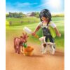 Playmobil - Figurina femeie cu capre - PM71759