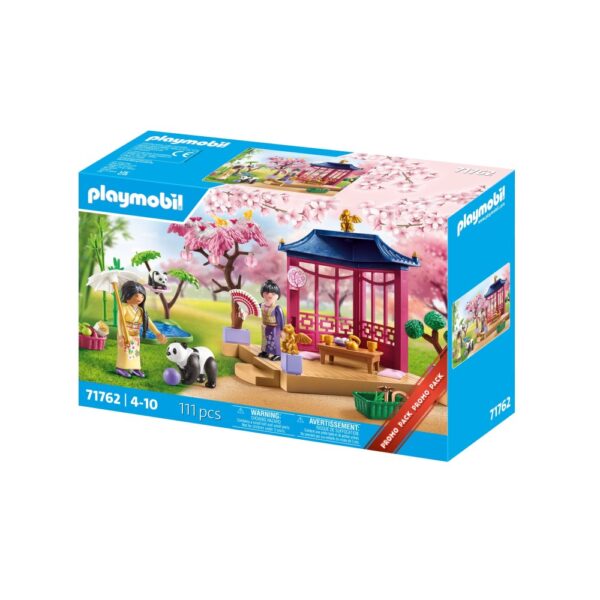 Playmobil - Promo Pack Gradina asiatica cu urs panda - PM71762