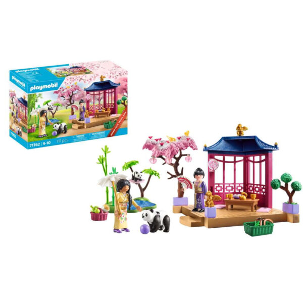 Playmobil - Promo Pack Gradina asiatica cu urs panda - PM71762