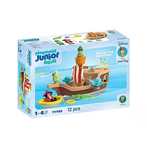 Playmobil - Junior Disney Corabia de pirati a lui Peter Pan - PM71769