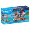 Playmobil - Pluta piratilor cu comoara Playmobil - PM71794