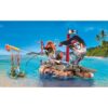 Playmobil - Pluta piratilor cu comoara Playmobil - PM71794