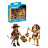 Playmobil - Set 2 figurine Vanator de comori si mumie - PM71796