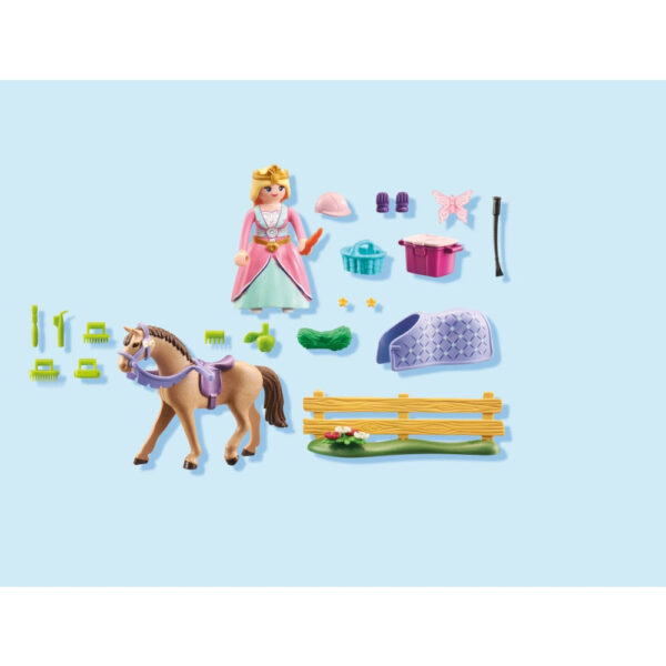 Playmobil - Set starter Printesa si calut - PM71801