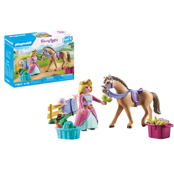 Playmobil - Set starter Printesa si calut - PM71801