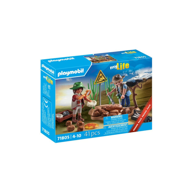 Playmobil - Promo Pack Sapaturi paleontologice - PM71805