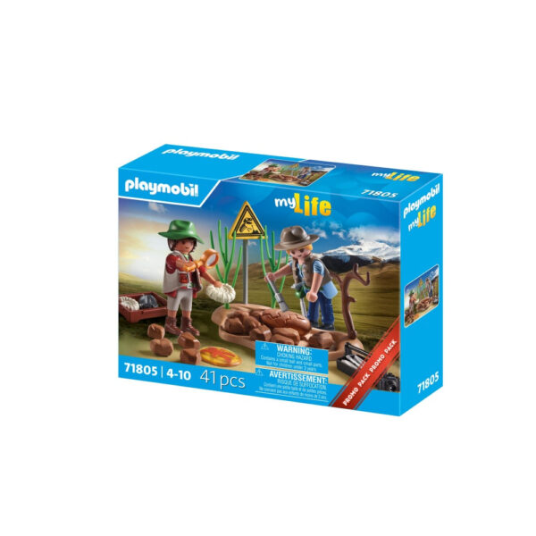 Playmobil - Promo Pack Sapaturi paleontologice - PM71805