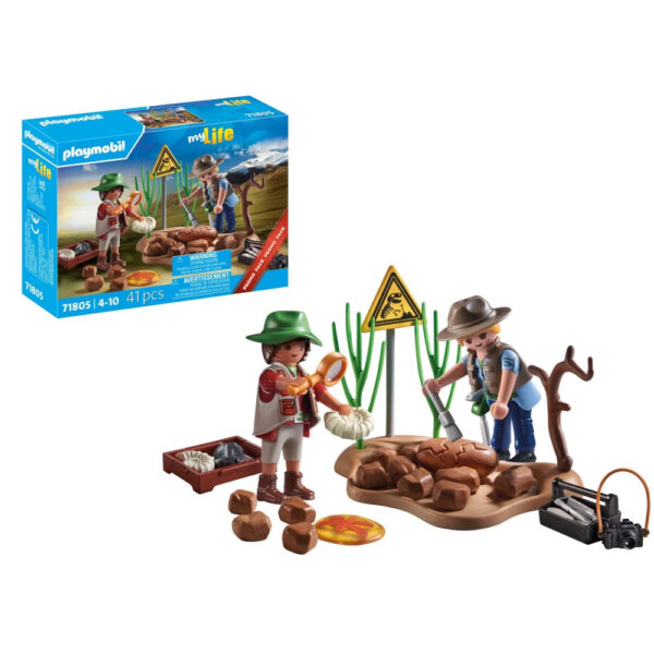 Playmobil - Promo Pack Sapaturi paleontologice - PM71805