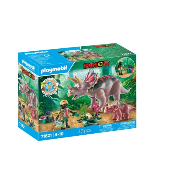 Playmobil - Familia Triceratops - PM71821