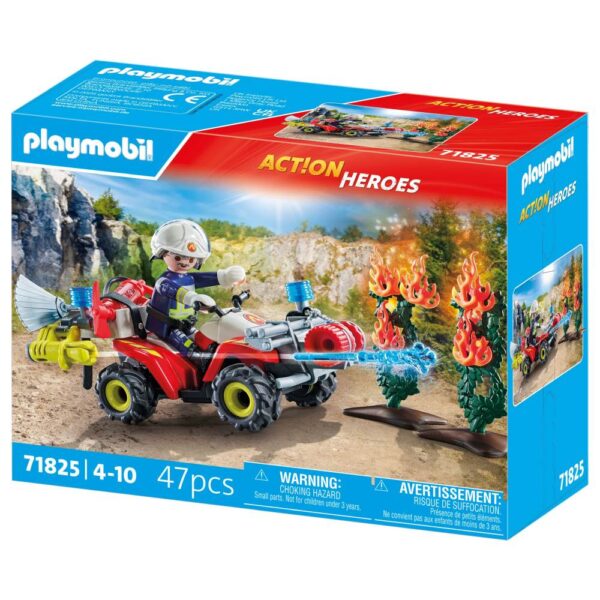 Playmobil - ATV de pompieri Playmobil - PM71825