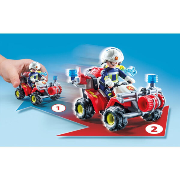 Playmobil - ATV de pompieri Playmobil - PM71825