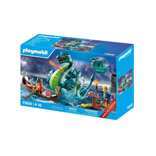 Playmobil - Promo Pack Viking cu monstru marin - PM71830