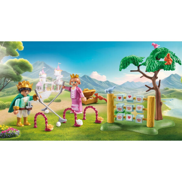 Playmobil - Gradina castelului cu jocuri regale - PM71849