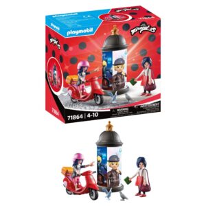 Playmobil - Miraculous Plimbare cu scuterul prin Paris - PM71864