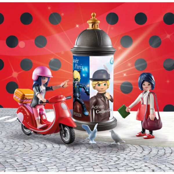 Playmobil - Miraculous Plimbare cu scuterul prin Paris - PM71864