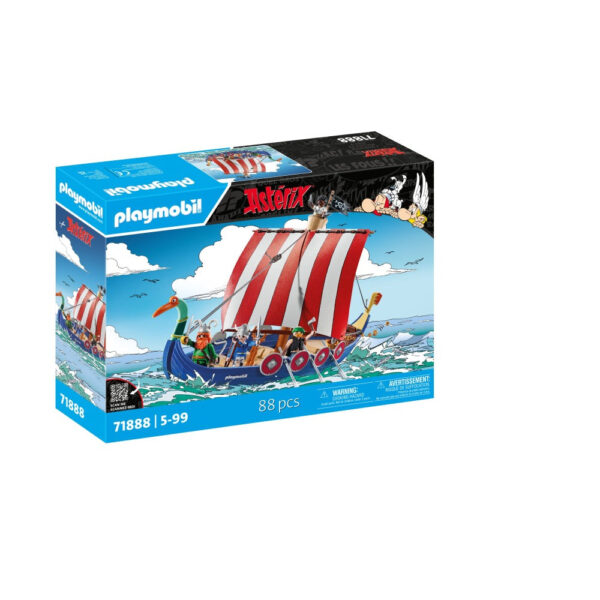 Playmobil - Asterix Corabia piratilor - PM71888