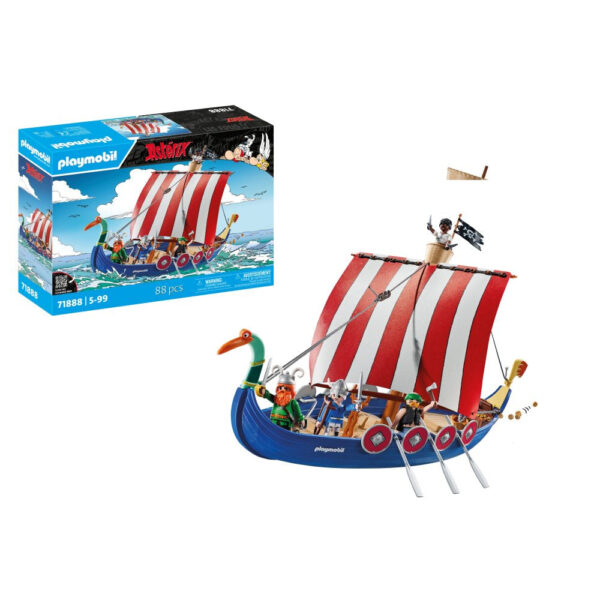 Playmobil - Asterix Corabia piratilor - PM71888