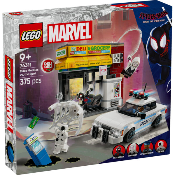 76311-lego-super-heroes-1 LEGO Marvel Super Heroes - Spider-Verse: Miles Morales vs. Spot 76311, 375 piese