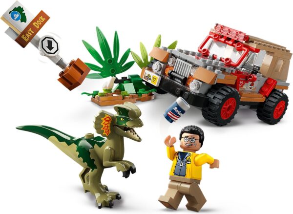 LEGO® Jurassic World 76958 - Ambuscada asupra unui Dilophosaurus​
