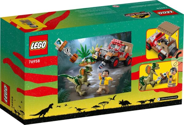 LEGO® Jurassic World 76958 - Ambuscada asupra unui Dilophosaurus​