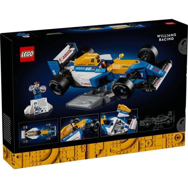 10353-lego-icons-2 LEGO Icons (Creator Expert) - Williams Racing FW14B si Nigel Mansell 10353, 799 piese