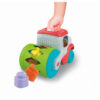 Clementoni - Jucarie educationala Soft Clemmy compactor de cuburi pentru dezvoltarea senzoriala si motorie a copiilor - CL17495