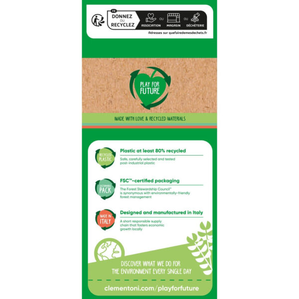 Clementoni - Joc educativ de logica copacel cu bile din plastic reciclat - CL17511