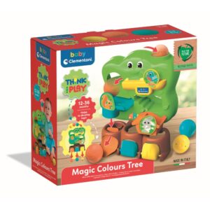 Clementoni - Joc educativ de logica copacel cu bile din plastic reciclat - CL17511