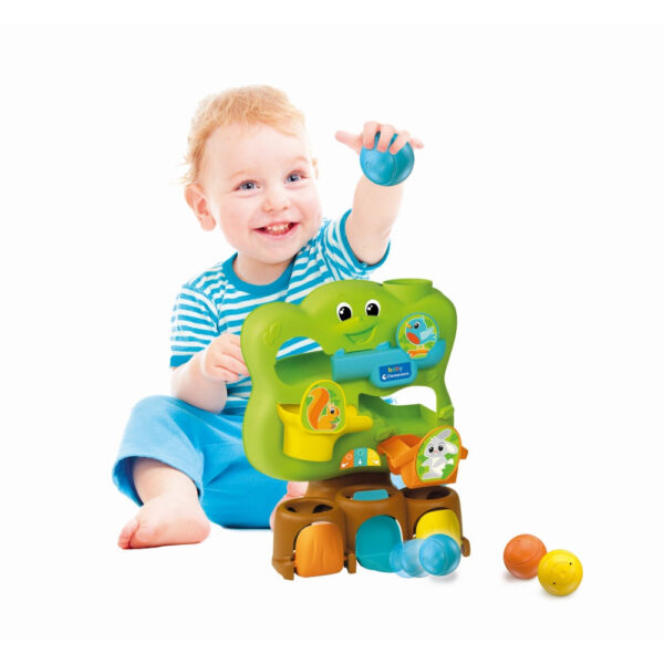 Clementoni - Joc educativ de logica copacel cu bile din plastic reciclat - CL17511