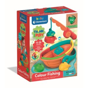 Clementoni - Joc educativ de logica pestisori colorati din plastic reciclat - CL17513