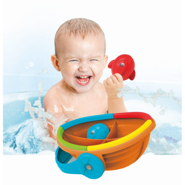 Clementoni - Joc educativ de logica pestisori colorati din plastic reciclat - CL17513