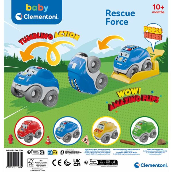 Clementoni - Masinute de acrobatii pentru salturi spectaculoase diverse modele - CL17560