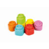 Clementoni - Set de joaca educational Soft Clemmy cu animalute 6 cuburi moi si carticica - CL17849