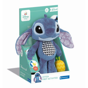 Clementoni - Plus Disney Stitch pentru dezvoltarea senzoriala ce se poate agata la carut sau patut - CL17918