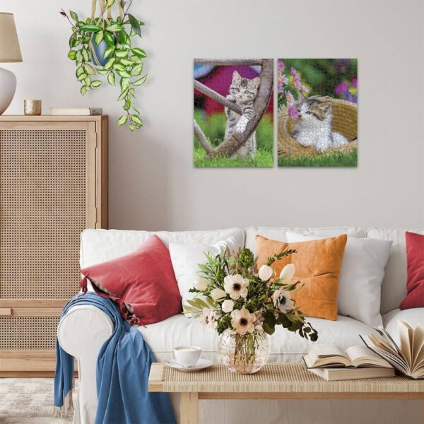 Ravensburger - Puzzle pisicute 2x500 piese - RVSPA00232