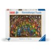 Ravensburger - Puzzle curcubeu de pasari 1000 piese design nou - RVSPA00281