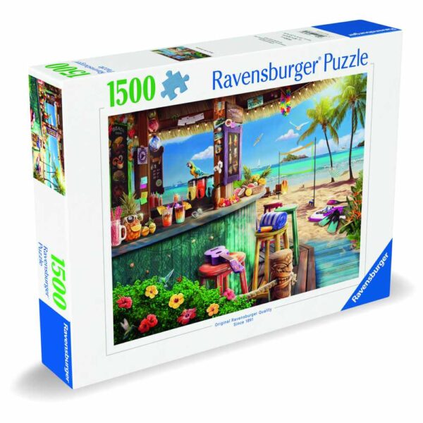 Ravensburger - Puzzle bar pe plaja 1500 piese design nou - RVSPA00743